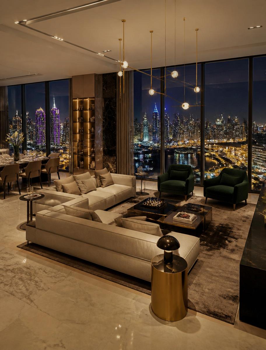 Skyline penthouse