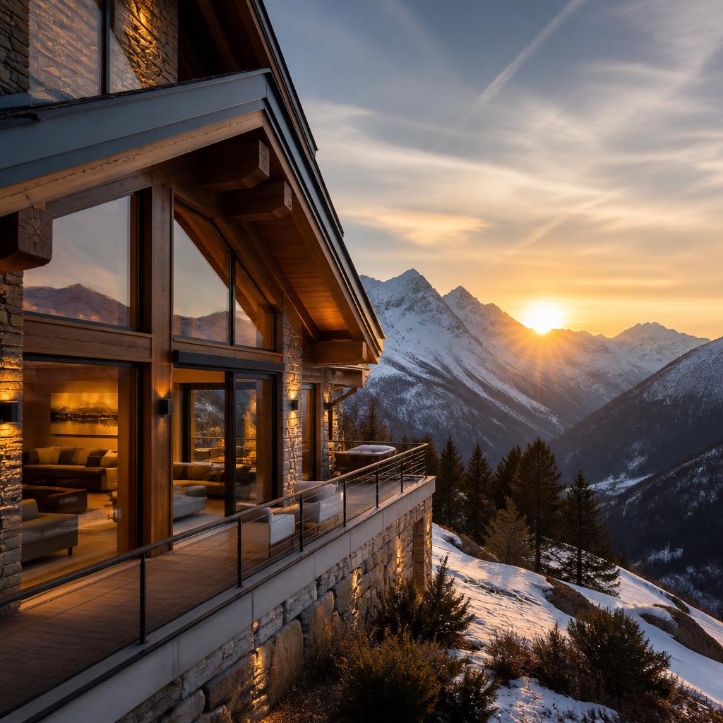 Alpine Chalet Noir